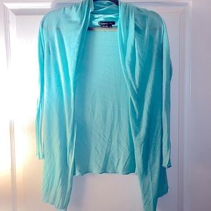 BCBG MAXAZRIA Teal Cardigan